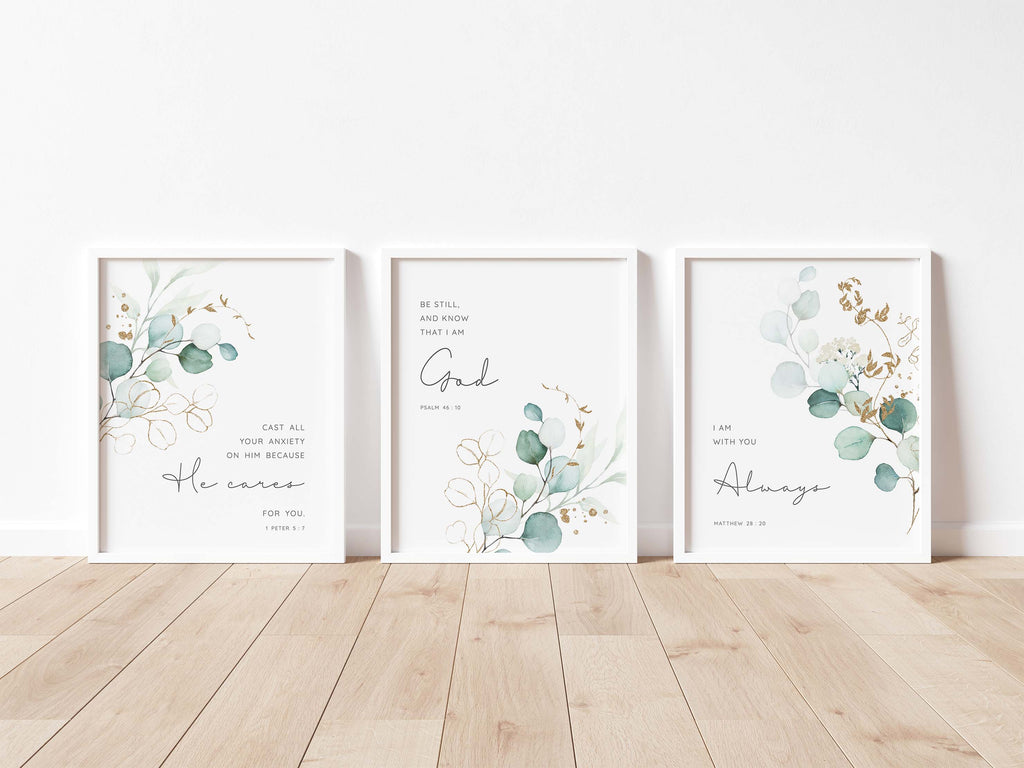 Faithful expressions: Christian prints illuminate with scripture and inspiration.