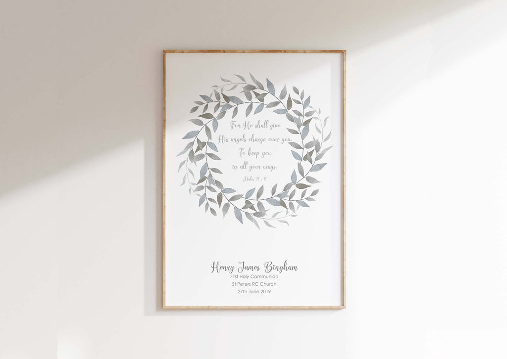 Explore our Personalised Christian Prints Collection: Customized Bible verses to bring unique joy and inspiration into your home decor