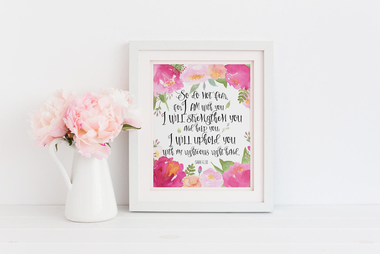 floral bible verse decor, floral bible verse wall art uk, bible verse wall art prints, scripture wall art uk, christian