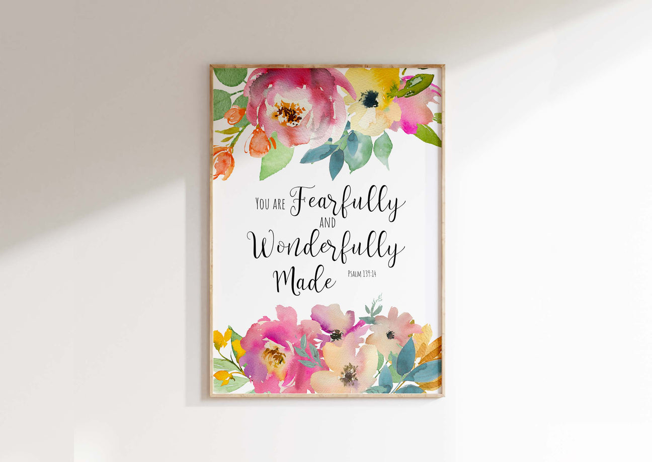 floral bible verse decor, floral bible verse wall art uk, bible verse wall art prints, scripture wall art uk, christian