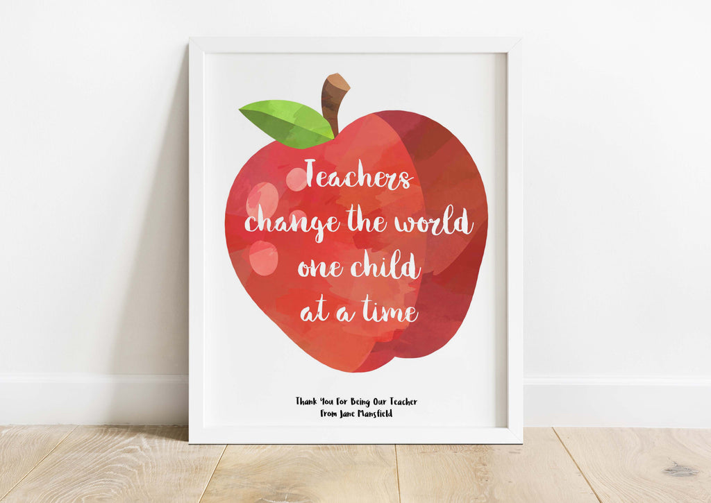 Teacher Appreciation Week Gifts, Thoughtful Thank You Teacher Gifts, Personalized Gifts for Teachers, Teacher Appreciation Gifts