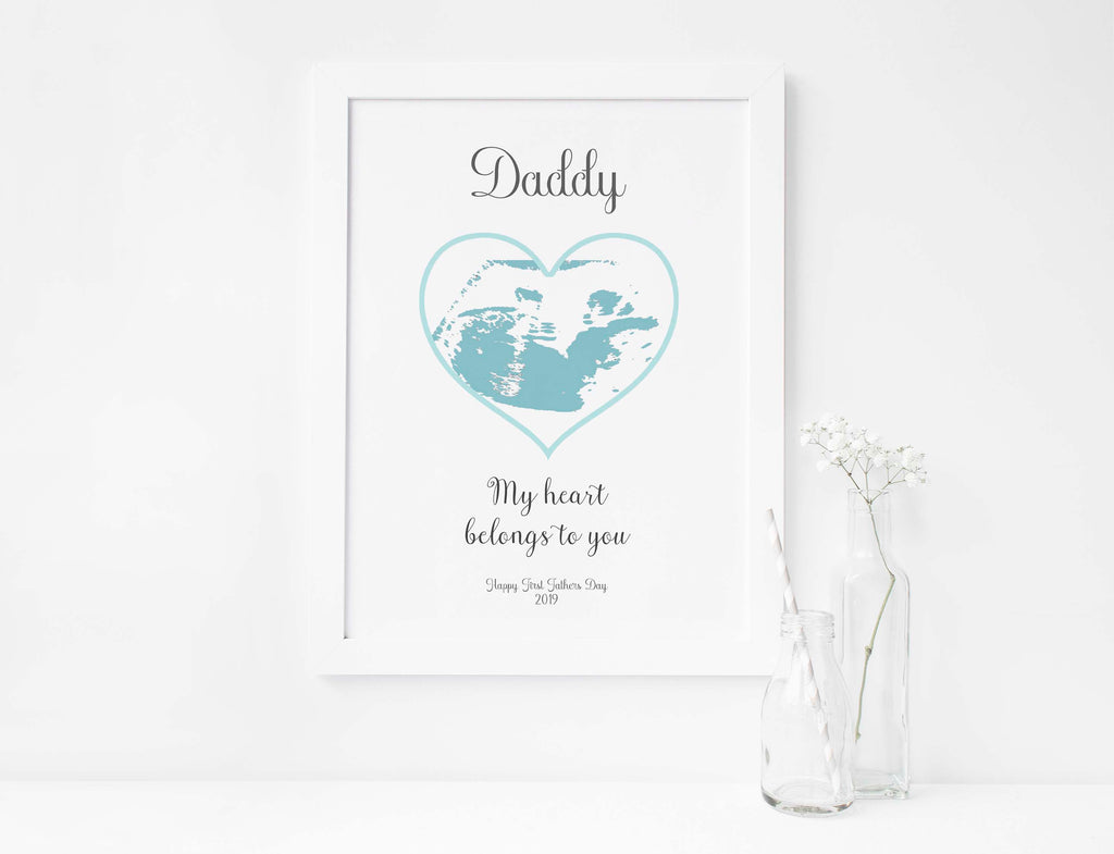 Custom baby ultrasound print: The perfect Father's Day surprise, Celebrate Dad's love with a personalized baby ultrasound print
