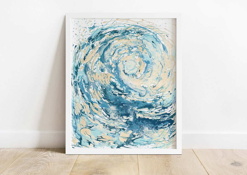 Bring the beauty of the ocean indoors with our sea print, Captivating details in a high-quality beach wall art piece
