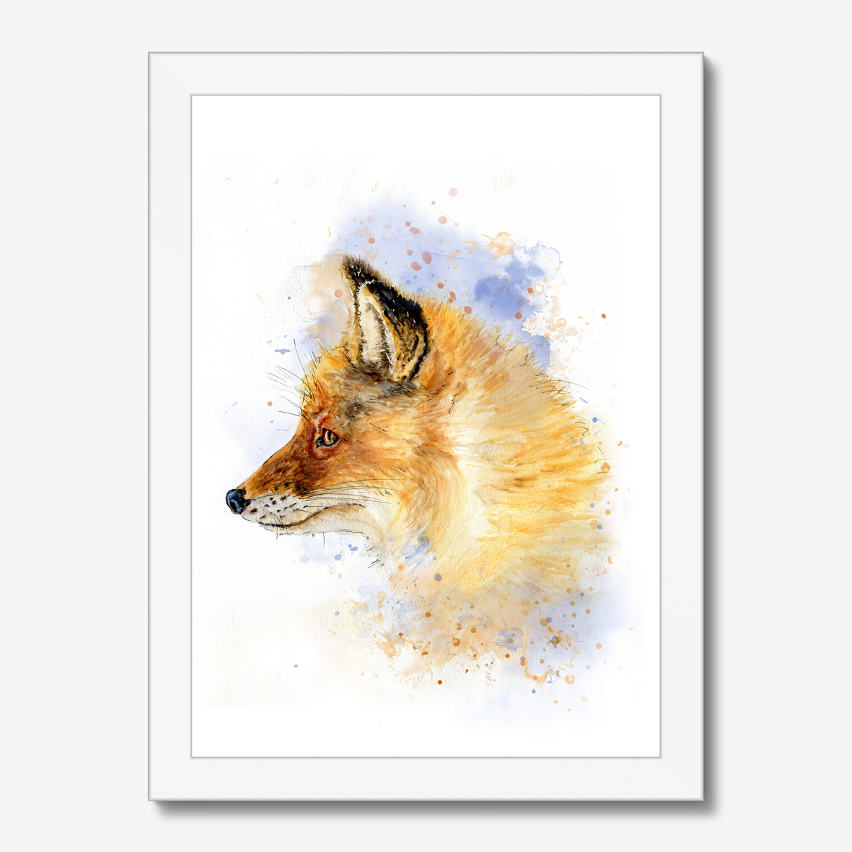 'Still & Knowing' — A Fox Print & Country Wall Art Celebrating The Wild Beauty of the Countryside,