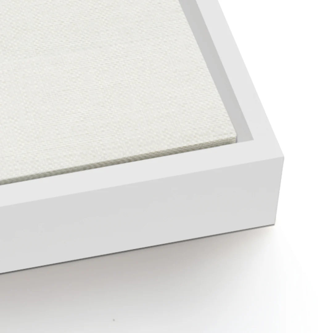 Canvas Print - White Frame
