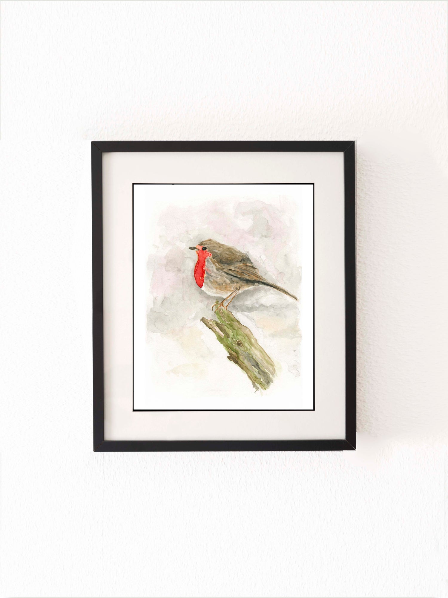 Robin Watercolour Painting, Robin Watercolour Pictures, Watercolour Robin, Watercolour Robin Pictures, Robin Bird Art
