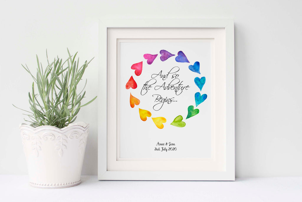 Lesbian Engagement Gifts, Gay Anniversary Gift Ideas, Lesbian Wedding Gifts, Mrs & Mrs Wedding Gifts UK, gay couple gift