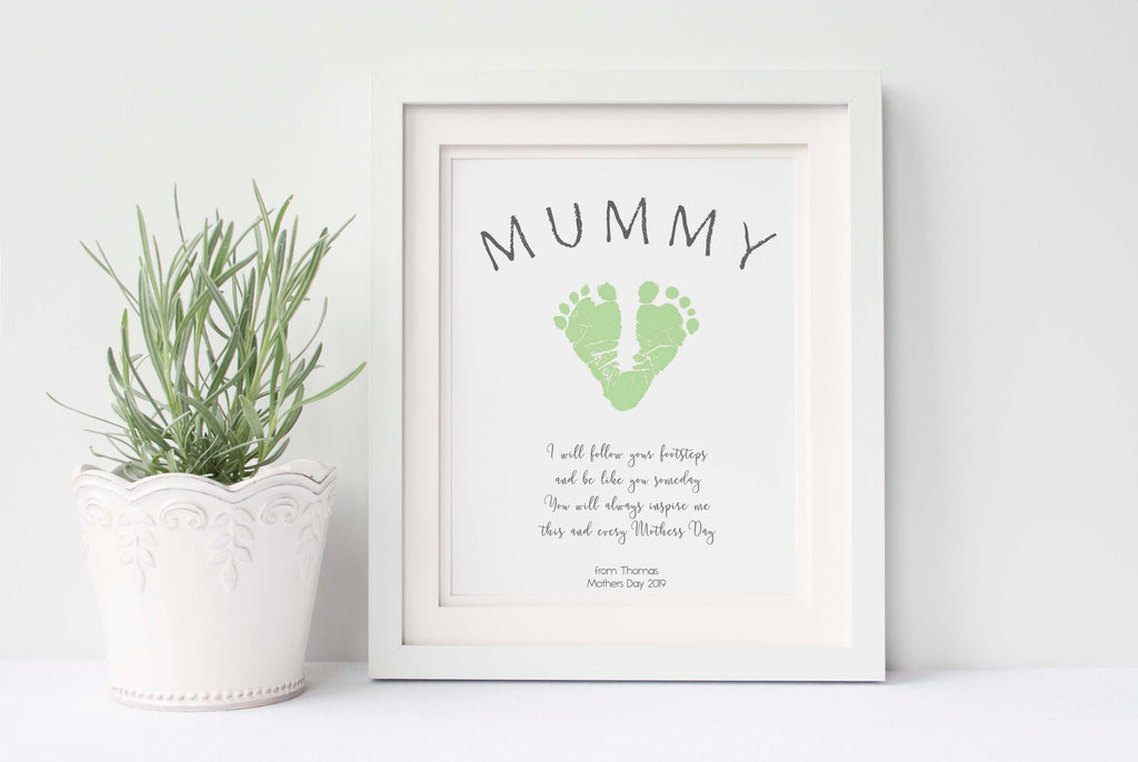 mother's day handprint, mother's day handprint art, Baby Keepsake Gifts, Baby Keepsake Ideas, Mothers Day Footprint Art