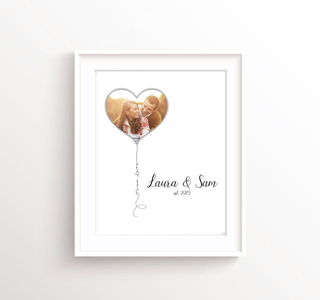 CouplePrint - Engagement Gifts For Couples, Personalised Wedding Gifts, Photo Gifts