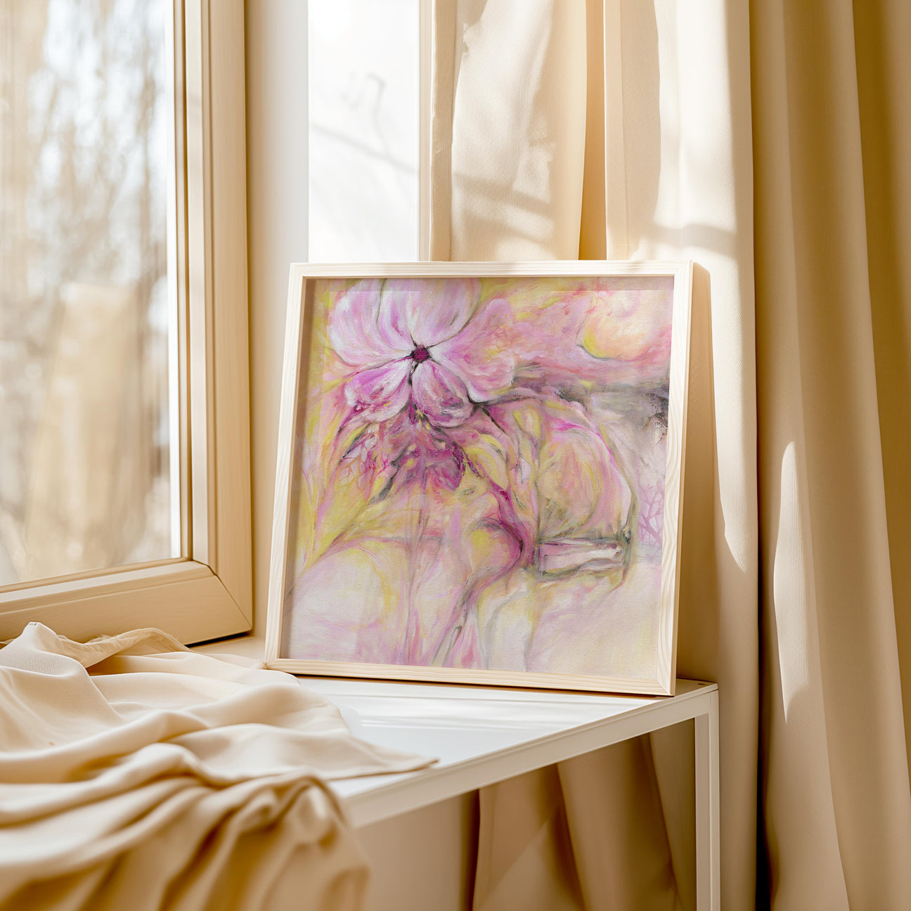 Image for the flourish and bloom collection - Through it all painting