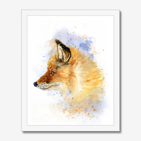 'Still & Knowing' — A Fox Print & Country Wall Art Celebrating The Wild Beauty of the Countryside,