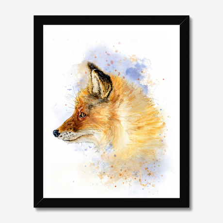 'Still & Knowing' — A Fox Print & Country Wall Art Celebrating The Wild Beauty of the Countryside,