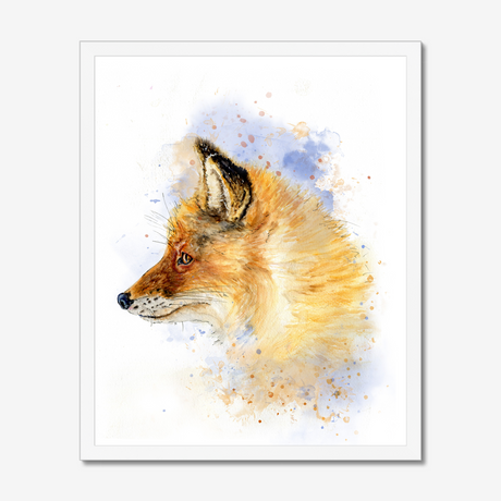 'Still & Knowing' — A Fox Print & Country Wall Art Celebrating The Wild Beauty of the Countryside,