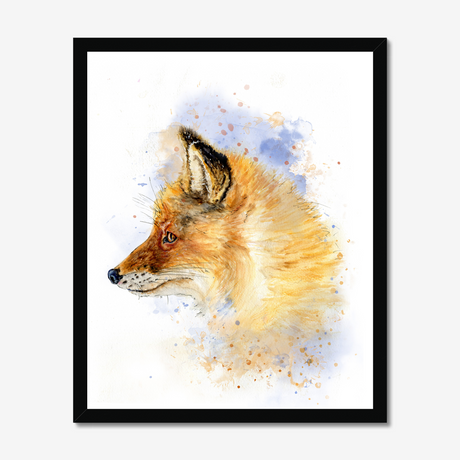 'Still & Knowing' — A Fox Print & Country Wall Art Celebrating The Wild Beauty of the Countryside,