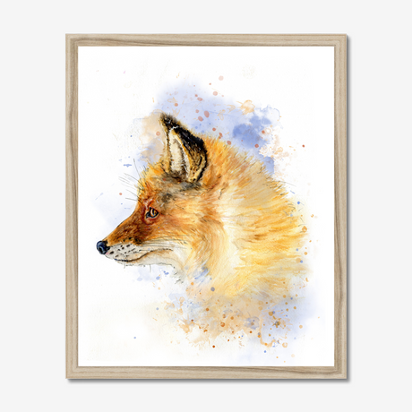'Still & Knowing' — A Fox Print & Country Wall Art Celebrating The Wild Beauty of the Countryside,
