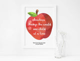 Teacher Apperciation Week Wall Art, Cute Thank You Teacher Gifs, gift for teacher, teacher thank you gift ideas, end of term gift