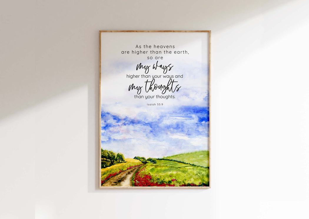 Modern Christian Prints and Contemporary Bible Verses by Kate Shephard ...