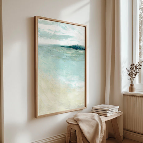 'Bramble Bush Bay Shores' – Abstract waterscape with horizon detail.