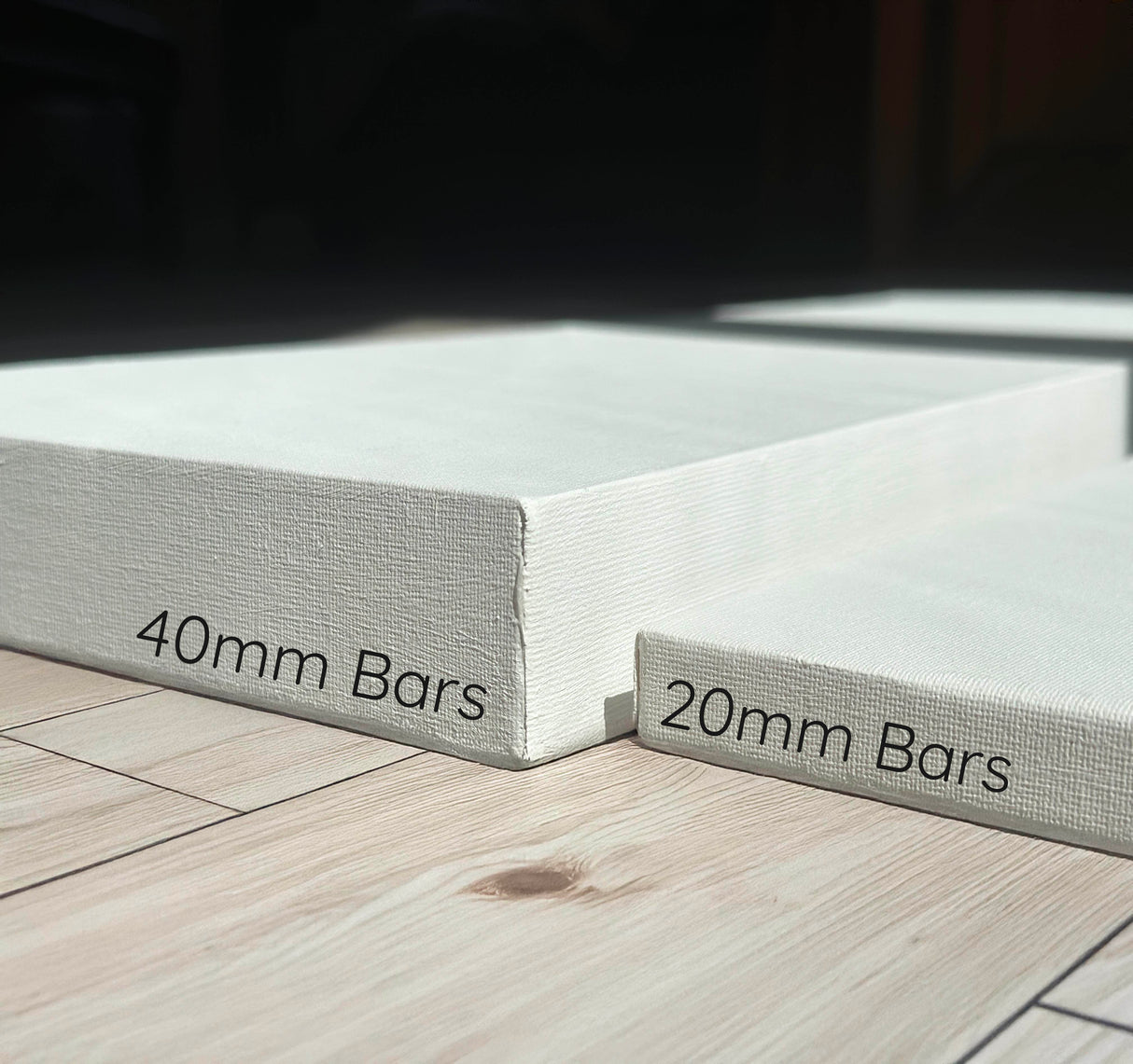 Crafty Cow Design - Canvas Stretching Options