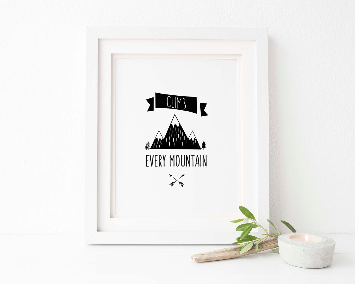 Climb Every Mountain Prints, Adventure Wall Art Nursery, Quotes for Bo – Crafty Cow Design climb-every-mountain-prints-adventure-wall-art-nursery-quotes-for-bo-crafty-cow-design