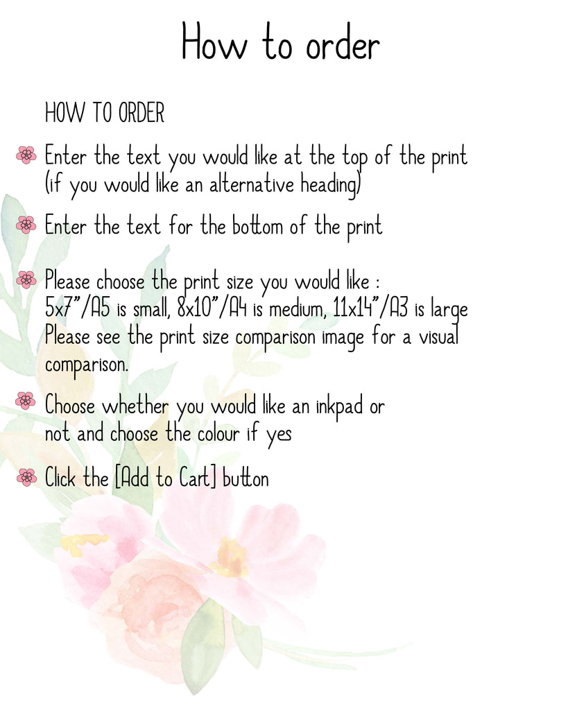 Crafty Cow Design - How to order