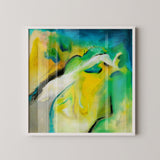 Abstract modern artwork for home decor.