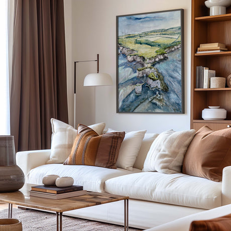 Fine art print of Old Harry Rocks by Kate Shephard