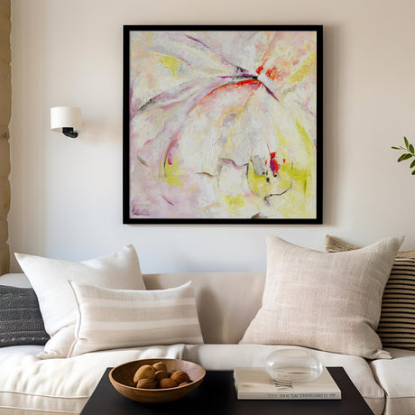 'Taking Flight' – Modern abstract wall art print with uplifting feel.