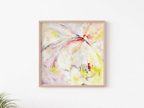 'Taking Flight' – Contemporary art print full of colour and joy.
