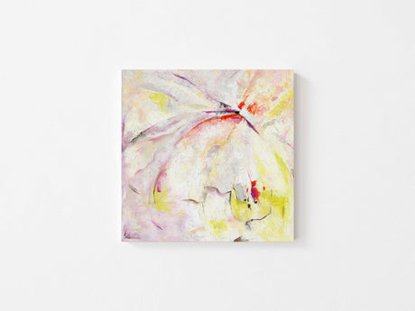 'Taking Flight' – Abstract print with vibrant lively brushstrokes.