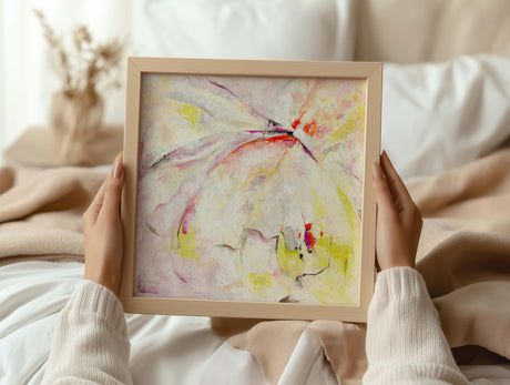 'Taking Flight' – Abstract print perfect for creative home decor.