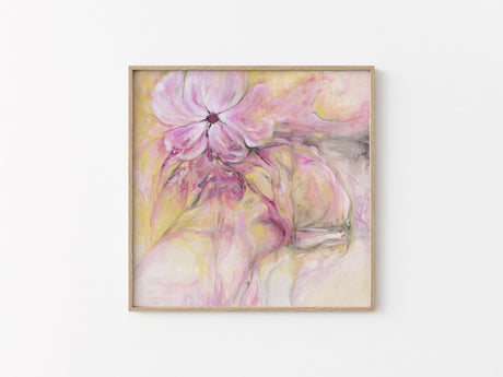 'Through It All' - warm contemporary print for gallery wall styling.