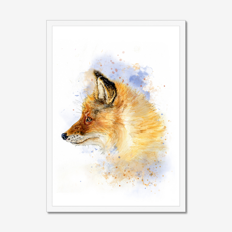 'Still & Knowing' — A Fox Print & Country Wall Art Celebrating The Wild Beauty of the Countryside, Woodland Animal Prints & Rustic Home Decor By Crafty Cow Design