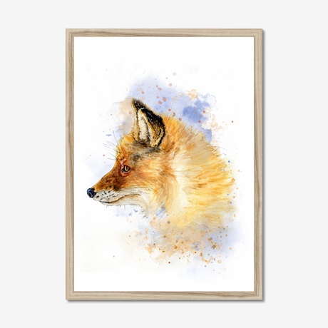 'Still & Knowing' — A Fox Print & Country Wall Art Celebrating The Wild Beauty of the Countryside,