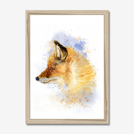 'Still & Knowing' — A Fox Print & Country Wall Art Celebrating The Wild Beauty of the Countryside,