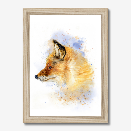 'Still & Knowing' — A Fox Print & Country Wall Art Celebrating The Wild Beauty of the Countryside,
