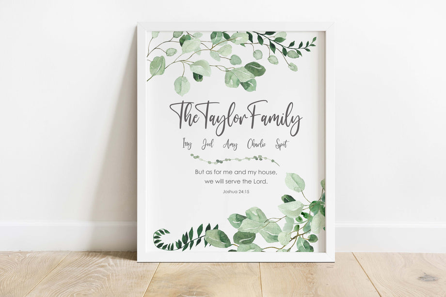 Personalized Family Art