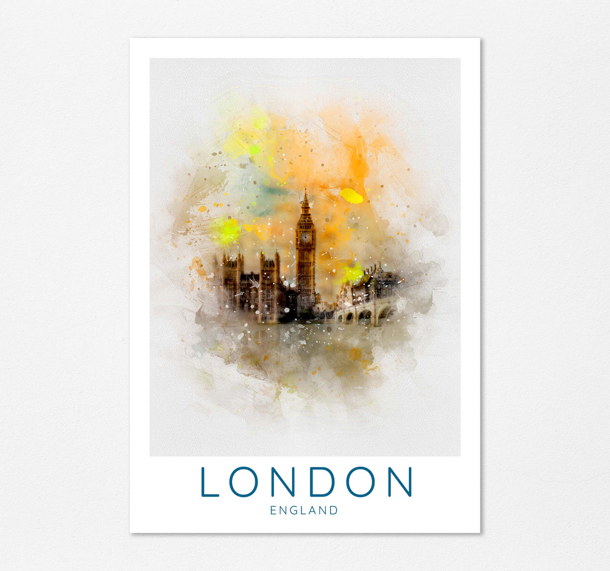 uk posters, big ben wall art, big ben london print, big ben london poster, big ben london travel print, poster big ben london