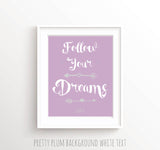 inspirational bedroom quotes, inspirational wall posters, inspirational wall art for daughter, inspirational quotes art