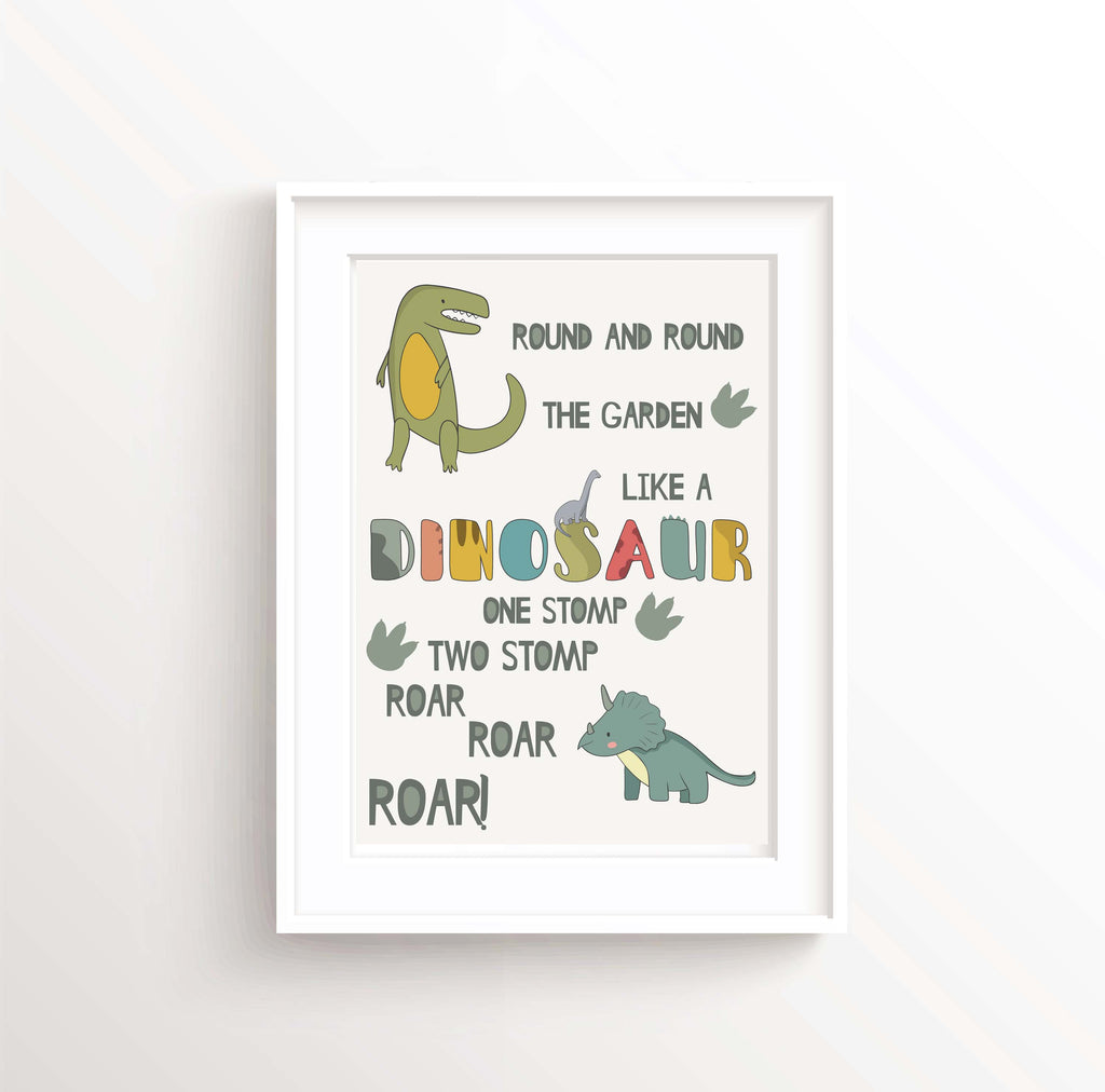 Dinosaur Bedroom Decor, Nursery Decor Dinosaur, Boy Nursery Wall Decor, Dinosaur Poster, Boys Room Prints, Kids Room Art