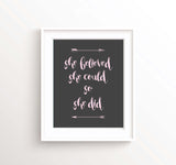 Girls Bedroom Wall Art, inspirational quotes, inspirational quotes about dreams, inspirational wall decor, feminist art