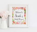 Bridal Shower Decorations UK, Bridal Shower Decor, Bridal Shower Welcome Sign, Hen Party Decorations UK, Hen Party Decs