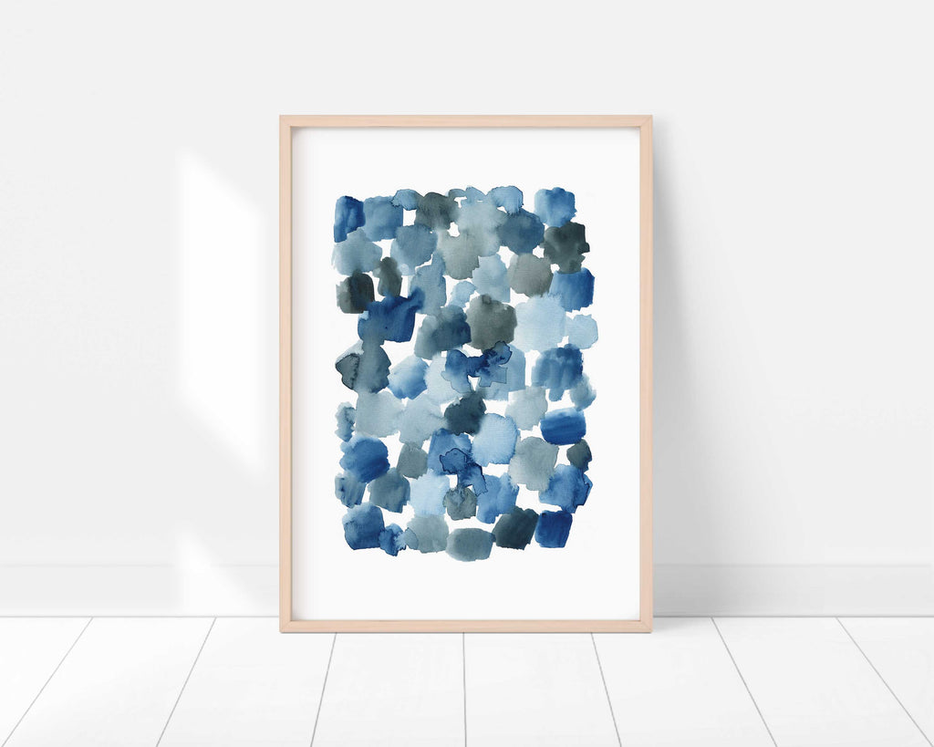 watercolor abstract painting, watercolor abstract art, Mens Bedroom Decor Watercolor Art Digital File, Watercolour, office decor