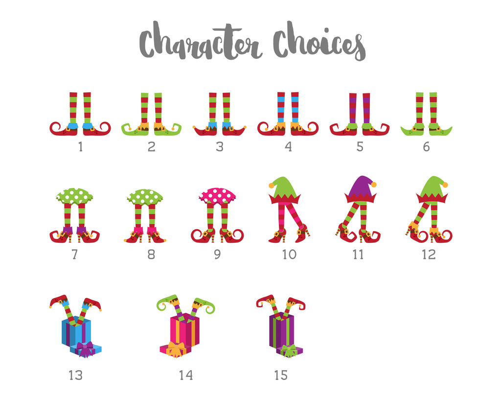 Crafty Cow Design - Elf family legs character choices