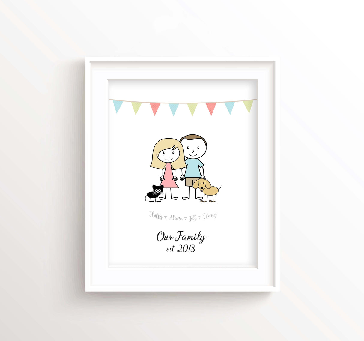 Gifts for Dad and Partner, His and Hers Gifts, Personalised Gifts for Couples, Our First Christmas Gifts