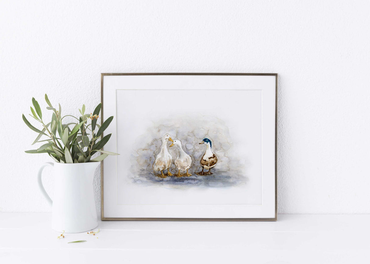 duck art, duck picture, duck wall art, duck painting, duck illustration, ducks art, ducks picture, ducks wall art, ducks painting