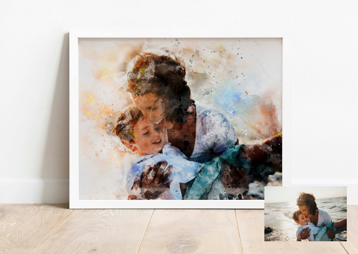 family portrait painting, family portrait drawing, family portrait ideas, modern family portrait, custom family portrait