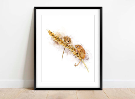 Field Mouse Wall Art, Mice Prints Farmhouse Wall Decor, Cottagecore Art, cottagecore decor, cottagecore kitchen, cottage core