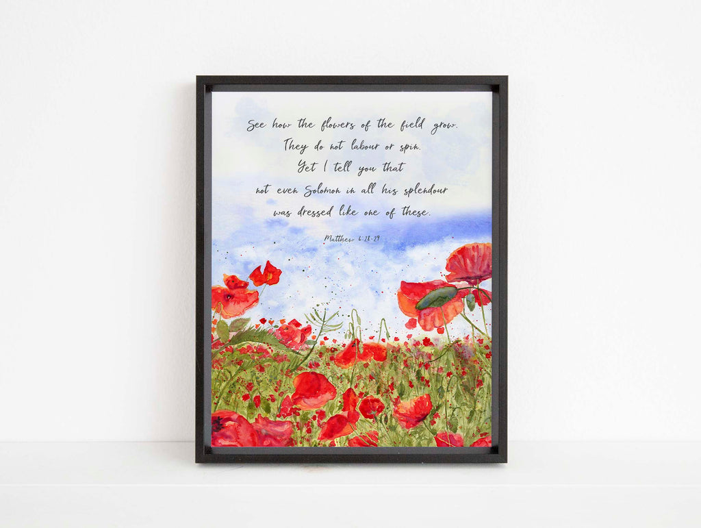 flower quote prints, floral quote prints, poppy quote print, poppy quote prints, poppies quote prints, poppy field wall art, poppy field art