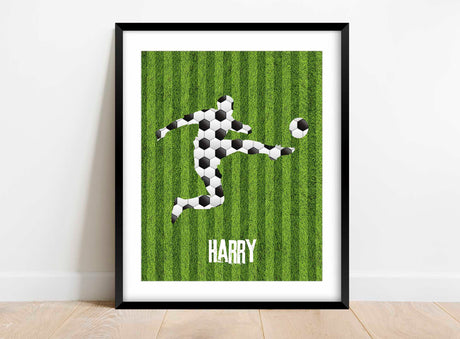 Football Decor, Soccer Coach Gift, Soccer Gifts, Soccer Poster, Football Poster, Soccer Prints, Football Prints